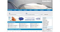 Desktop Screenshot of egereszo.hu